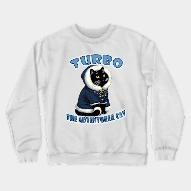 Turbo Arctic Cat Crewneck Sweatshirt by Pikmi